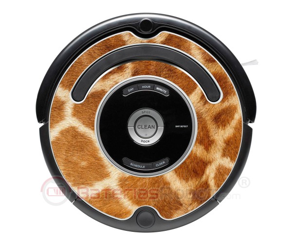Girafa. Selbstklebendes Vinyl für Roomba