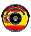 Flagge von Spanien. Aufkleber für Roomba - Serie 500 600