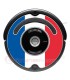 Bandera de Francia. Pegatina para Roomba.