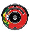 Portuguese flag. Sticker for Roomba - 500 & 600 series