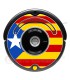 Catalonia Estelada flag. Sticker for Roomba.