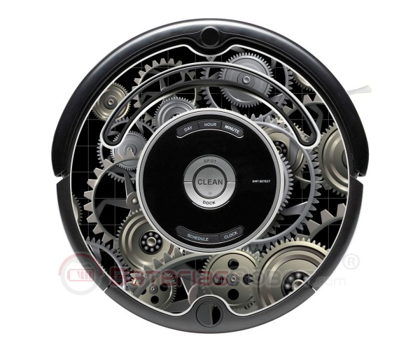 Gears. Vinilo decorativo para Roomba - Series 500  600