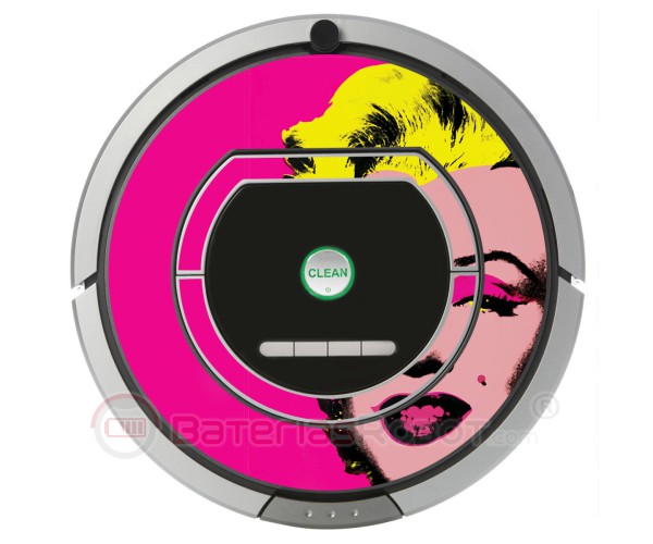 POP-ART. Vinile per Roomba - Serie 700