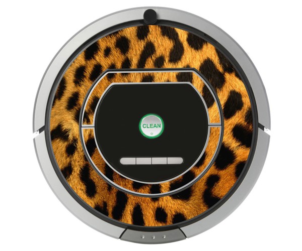 Leopard. Vinyl for Roomba - 700 Serie