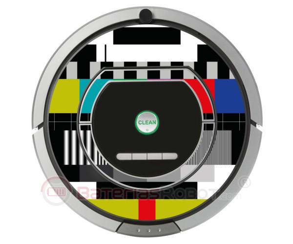 TV settings. Vinyl für Roomba  - Serie 700