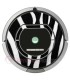 Cebra. Vinilo decorativo para Roomba iRobot - Serie 700.
