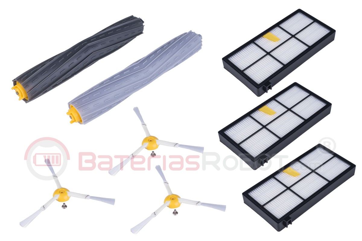 Pack Brushes, AeroForce Rollers, Roomba 800 and 900 Filters