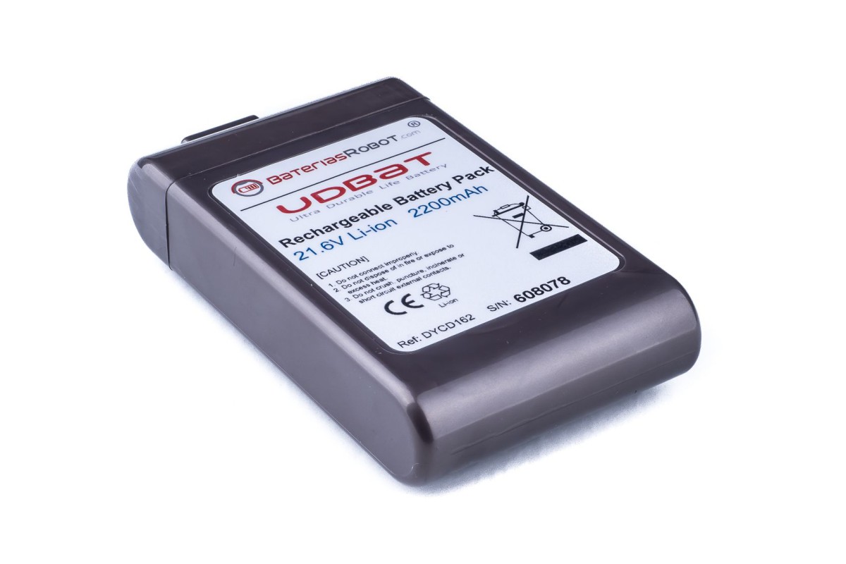 Batterie de rechange encliquetable pour certains aspirateurs Dyson